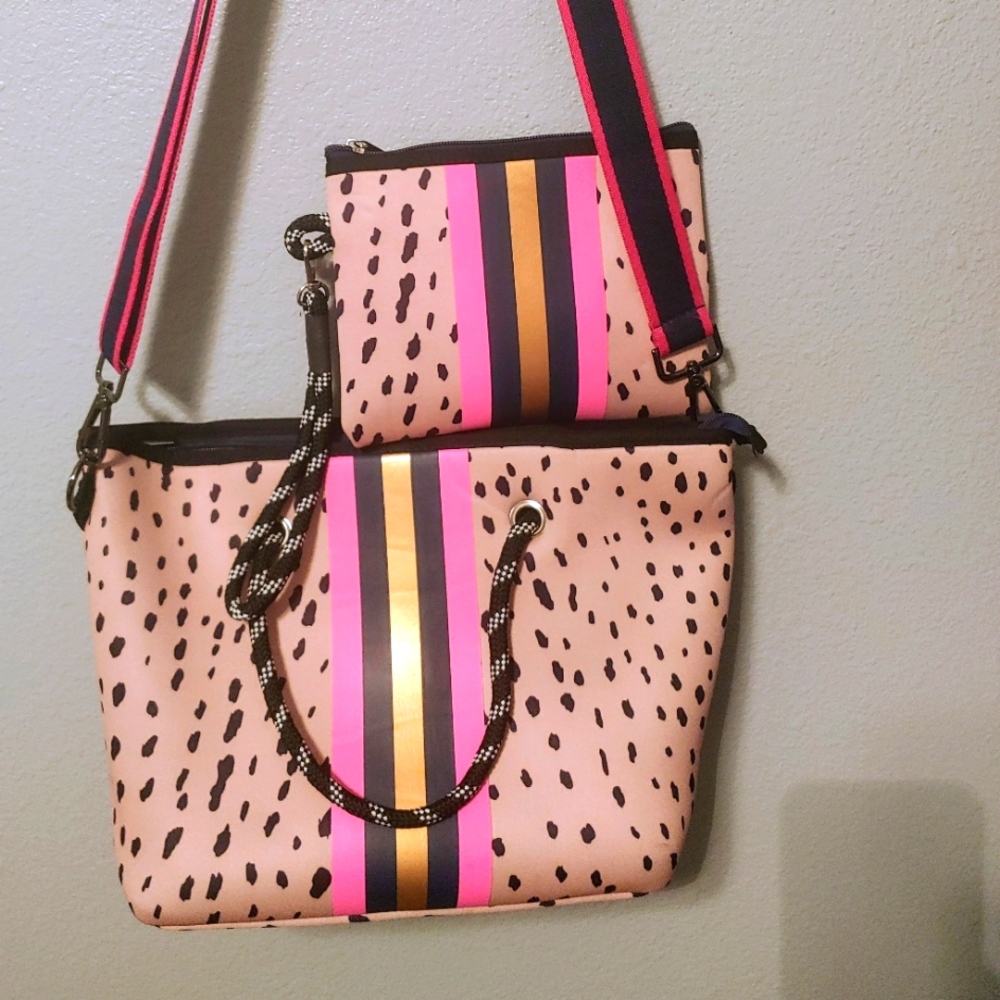 Taylor Gray Neoprene Handbag